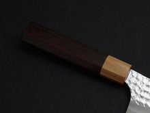 Load image into Gallery viewer, YU KUROSAKI SG2 SENKO SANTOKU ROSE WOOD HANDLE
