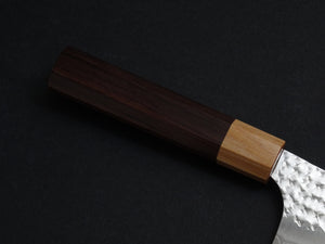 YU KUROSAKI SG2 SENKO SANTOKU ROSE WOOD HANDLE