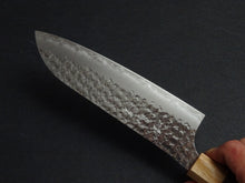 Load image into Gallery viewer, YU KUROSAKI SG2 SENKO SANTOKU ROSE WOOD HANDLE
