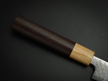 Load image into Gallery viewer, KICHIJI SLD DAMASCUS PETTY 135MM ROSE WOOD HANDLE
