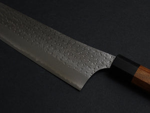 YU KUROSAKI AOGAMI SUPER KOKUSEN GYUTO 240MM ROSE WOOD HANDLE