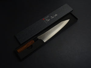YU KUROSAKI AOGAMI SUPER KOKUSEN GYUTO 240MM ROSE WOOD HANDLE