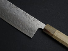 Load image into Gallery viewer, KICHIJI SW WASHIJI DAMASCUS NAKIRI 165MM OCTAGONAL HANDLE
