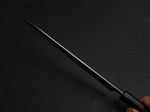 KOTETSU AOGAMI SUPER STAINLESS CLAD SUJIHIKI / CARVING KNIFE 240MM OCTAGONAL ROSEWOOD HANDLE