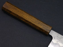 Load image into Gallery viewer, OUL GINSAN NASHIJI BUNKA 170MM OCTAGONAL BLACK OAKWOOD HANDLE
