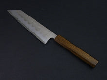 Load image into Gallery viewer, OUL GINSAN NASHIJI BUNKA 170MM OCTAGONAL BLACK OAKWOOD HANDLE
