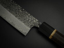 Load image into Gallery viewer, YOSHIKANE SLD DAMASCUS HAKATA 180MM OCTAGONAL CHESTNUT HANDLE
