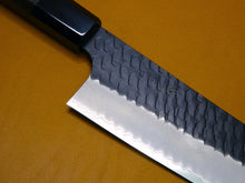 Load image into Gallery viewer, NIGARA SG2 KUROUCHI HAMMERED KIRITSUKE GYUTO 210MM
