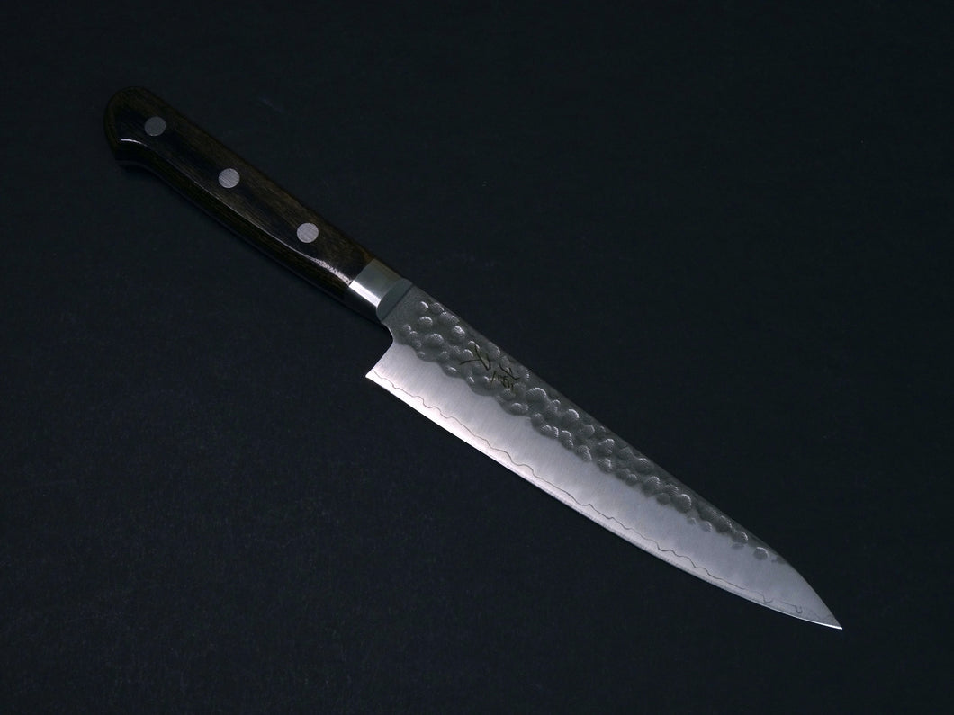 TSUNEHISA AUS-8 HAMMERED PETTY 135MM BROWN HANDLE