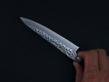 Load image into Gallery viewer, TSUNEHISA AUS-8 HAMMERED PETTY 135MM BROWN HANDLE

