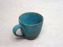 Load image into Gallery viewer, MASHIKOYAKI TURQUOISE BLUE MUG CUP
