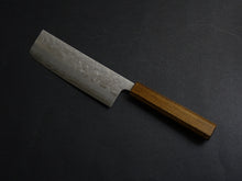 Load image into Gallery viewer, OUL GINSAN NASHIJI NAKIRI 165MM OCTAGONAL BLACK OAKWOOD HANDLE
