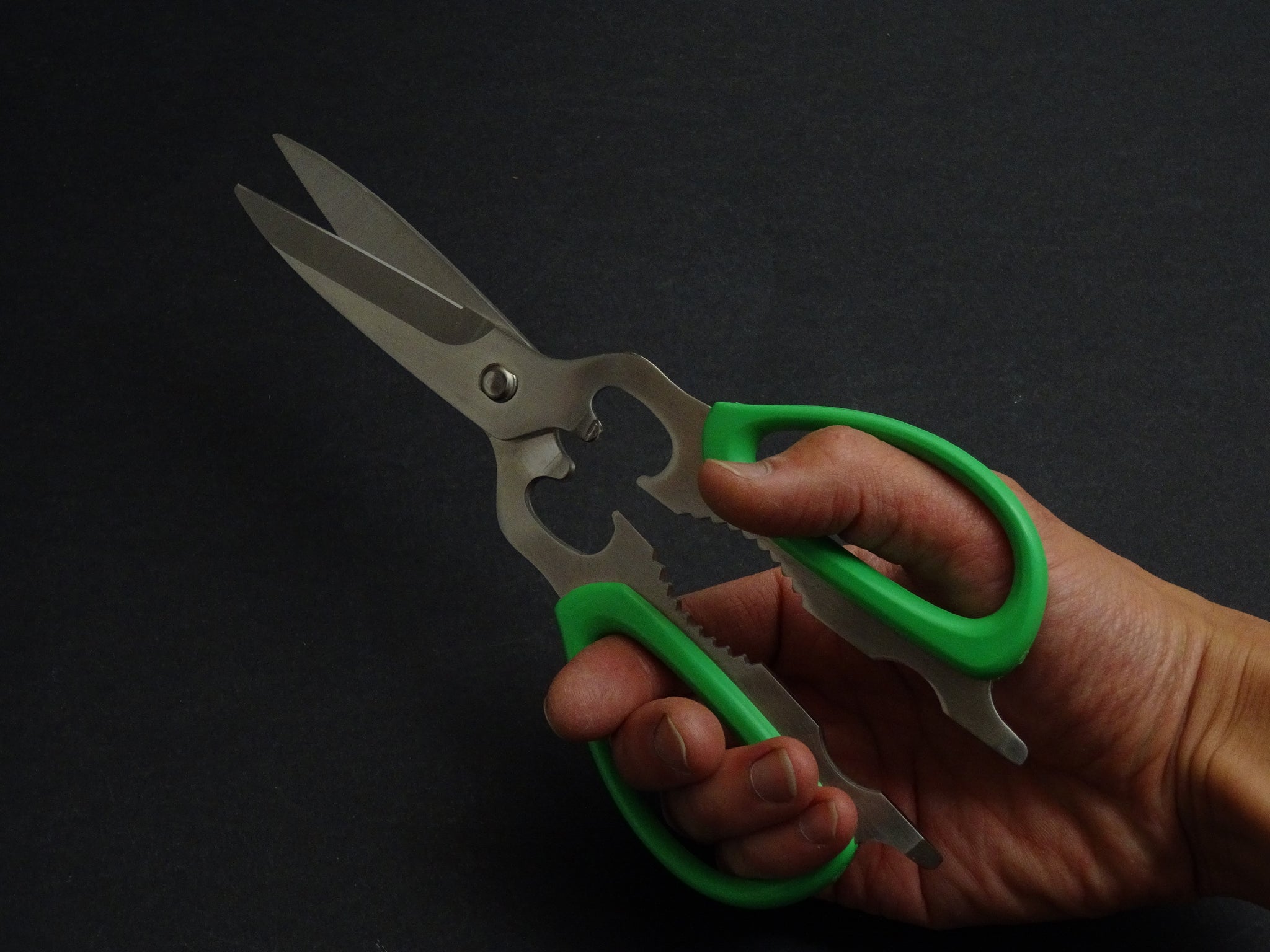 Zallery Scissors SILKY CHEF-X PRO+ KITCHEN SEPARABLE SCISSORS (GREEN) – KATABA Japanese ...