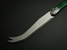 Load image into Gallery viewer, LAGUIOLE CHEESE KNIFE GREEN
