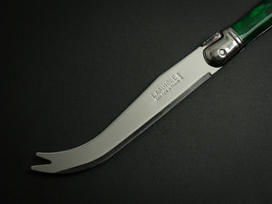 LAGUIOLE CHEESE KNIFE GREEN