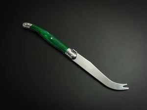 LAGUIOLE CHEESE KNIFE GREEN