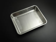 JAPAN MADE 18-0 STAINLESS STEEL DEEP TRAY MEDIUM