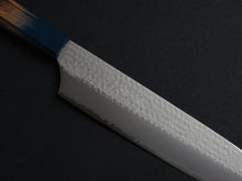 Load image into Gallery viewer, KICHIJI VG-5 HAMMERED GYUTO 240MM OCTAGONAL AKATSUKI (BURNT &amp; DYED)  HANDLE
