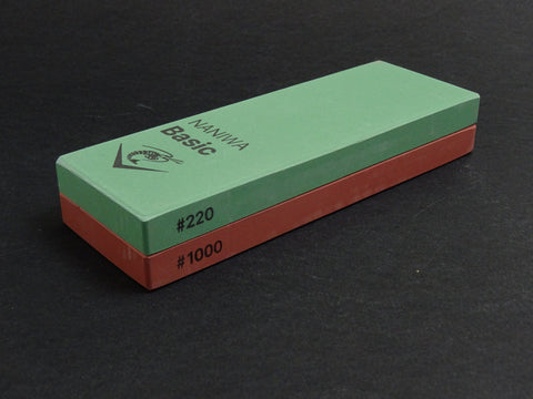 NANIWA BASIC WHETSTONE SET #220 AND #1000