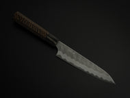 NIGARA AOGAMI SUPER CORE STAINLESS CLAD MIGAKI HAMMERED PETTY 150MM