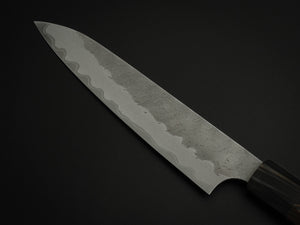 NIGARA AOGAMI SUPER CORE STAINLESS CLAD MIGAKI HAMMERED PETTY 150MM