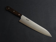 KICHIJI SLD GYUTO 210MM BROWN HANDLE (NO BOLSTER)