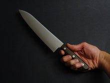 Load image into Gallery viewer, KICHIJI SLD GYUTO 210MM BROWN HANDLE (NO BOLSTER)
