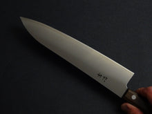 Load image into Gallery viewer, KICHIJI SLD GYUTO 210MM BROWN HANDLE (NO BOLSTER)
