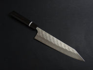YOSHIMI SG2 HYO KIRITSUKE GYUTO 240MM OCTAGONAL EBONY WHITE RING HANDLE