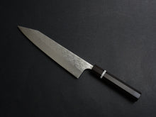 Load image into Gallery viewer, YOSHIMI SG2 HYO KIRITSUKE GYUTO 240MM OCTAGONAL EBONY WHITE RING HANDLE
