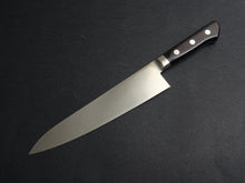Load image into Gallery viewer, KICHIJI MONO ALL AUS-8 GYUTO 210MM BLACK HANDLE
