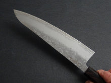 Load image into Gallery viewer, KICHIJI GINREI GINSAN NASHIJI GYUTO 210MM OCTAGONAL MONO EBONY HANDLE
