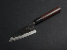 Load image into Gallery viewer, KICHIJI SHIROGAMI-2 KUROUCHI KO-BOCHO / SMALL MULTI PURPOSE KNIFE 105MM ROSEWOOD HANDLE MADE BY MURATA
