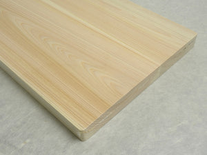 JAPANESE SHIMANTO HINOKI CHOPPING BOARD LARGE(27.5x48x3CM)*