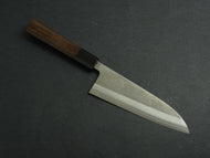HATSUKOKORO SKD NASHIJI SANTOKU 165MM OCTAGONAL WENGE HANDLE FORGED BY YOSHIKANE HAMONO