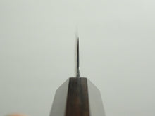 Load image into Gallery viewer, KICHIJI RYUHYO KUROZOME SG2 DAMASCUS PETTY 150MM OCTAGONAL MONO EBONY HANDLE
