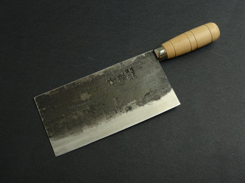 SENTAN SHIROGAMI-2 CARBON STEEL KUROUCHI CLEAVER 190MM