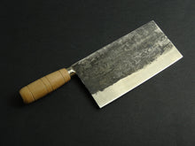 Load image into Gallery viewer, SENTAN SHIROGAMI-2 CARBON STEEL KUROUCHI CLEAVER 190MM
