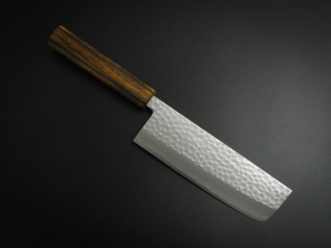 MASUTANI VG-1 GOLD HAMMERED NAKIRI 165MM OAK/BAIKOKU HANDLE