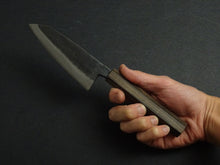 Load image into Gallery viewer, KICHIJI KUROGANE AOGAMI-2 KUROUCHI KO-BUNKA 120MM OCTAGONAL MONO BUBINGA HANDLE
