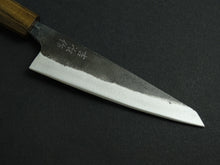 Load image into Gallery viewer, KICHIJI KUROGANE AOGAMI-2 KUROUCHI HONESUKI 150MM OCTAGONAL MONO BUBINGA HANDLE*
