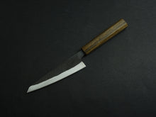Load image into Gallery viewer, KICHIJI KUROGANE AOGAMI-2 KUROUCHI HONESUKI 150MM OCTAGONAL MONO BUBINGA HANDLE*
