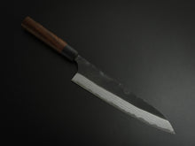 Load image into Gallery viewer, KATSUSHIGE ANRYU SHIROGAMI-2 KUROUCHI GYUTO 210MM ROSE WOOD HANDLE
