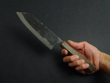 Load image into Gallery viewer, KICHIJI KUROGANE AOGAMI-2 KUROUCHI BUNKA 165MM OCTAGONAL MONO BUBINGA HANDLE*
