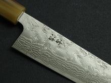 Load image into Gallery viewer, KICHIJI SW WASHIJI DAMASCUS BUNKA 170MM OCTAGONAL HANDLE*
