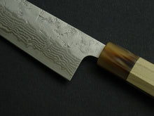 Load image into Gallery viewer, KICHIJI SW WASHIJI DAMASCUS BUNKA 170MM OCTAGONAL HANDLE*

