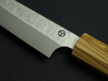 Load image into Gallery viewer, KICHIJI SG2 ARARE PETTY 135MM OCTAGONAL OLIVE MONO HANDLE
