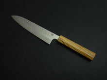 Load image into Gallery viewer, KICHIJI SG2 ARARE GYUTO 210MM OCTAGONAL OLIVE MONO HANDLE*
