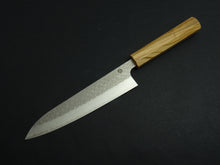 Load image into Gallery viewer, KICHIJI SG2 ARARE GYUTO 210MM OCTAGONAL OLIVE MONO HANDLE*
