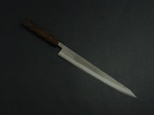 Load image into Gallery viewer, KICHIJI x NAGURI SLD NASHIJI SUJIHIKI 270MM NAGURI CURVED WENGE WOOD HANDLE

